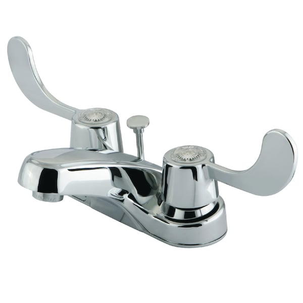 4" Centerset Bathroom Faucet, Chrome